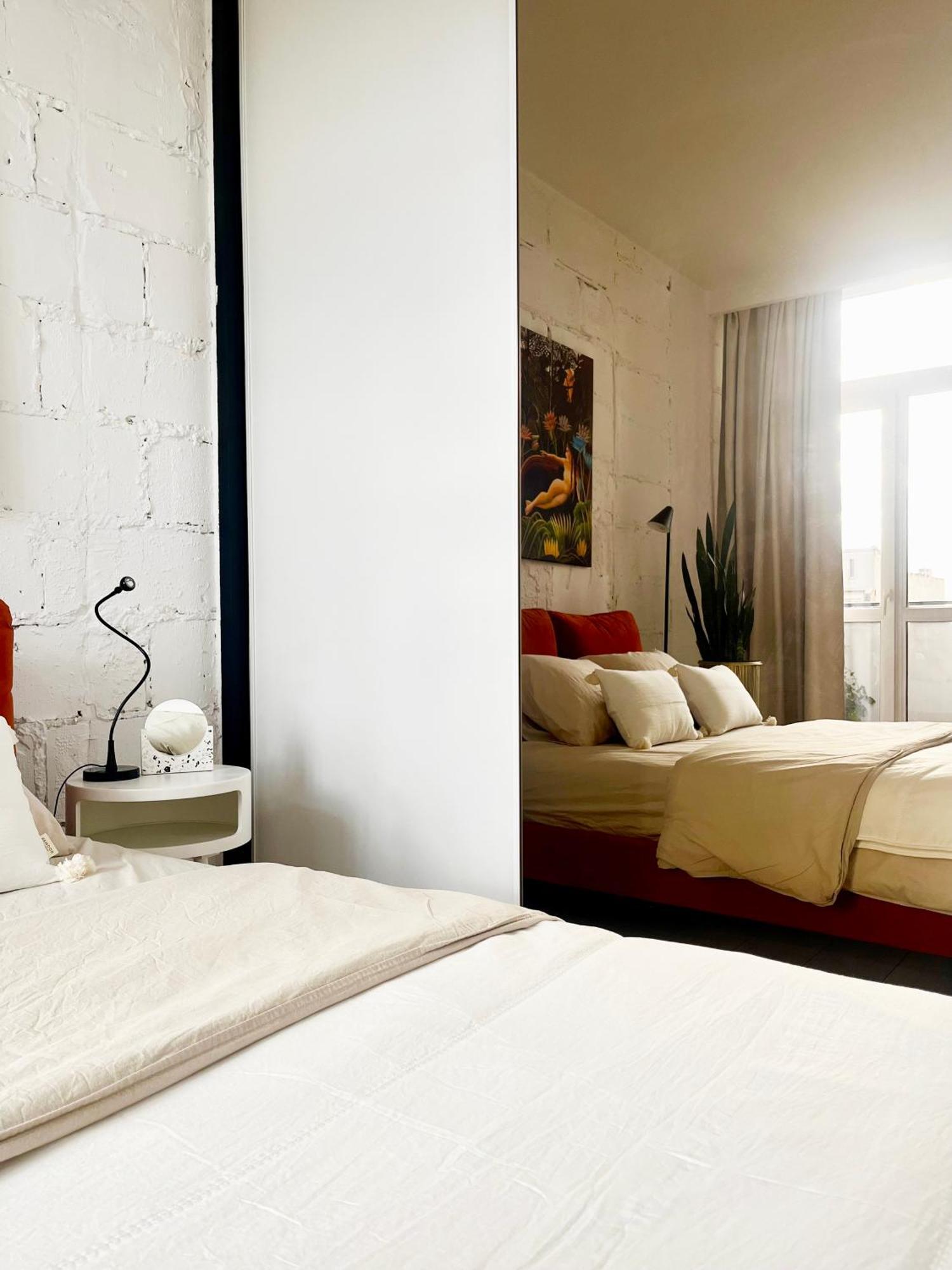 Apartament I Love Piotrkowska Z Wielkim Lustrem, Balkonem I Klimatyzacja วูดช์ ภายนอก รูปภาพ