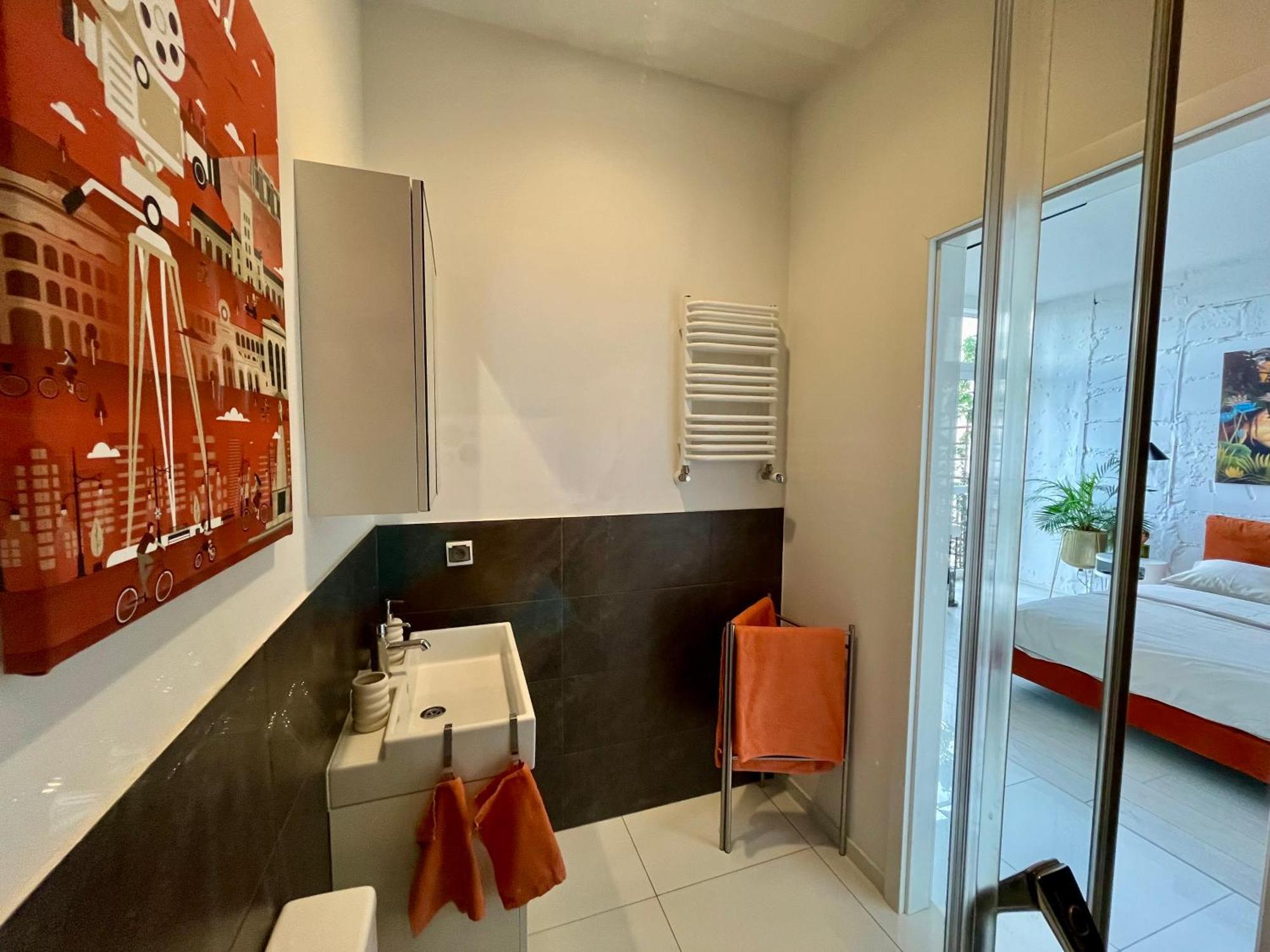 Apartament I Love Piotrkowska Z Wielkim Lustrem, Balkonem I Klimatyzacja วูดช์ ภายนอก รูปภาพ
